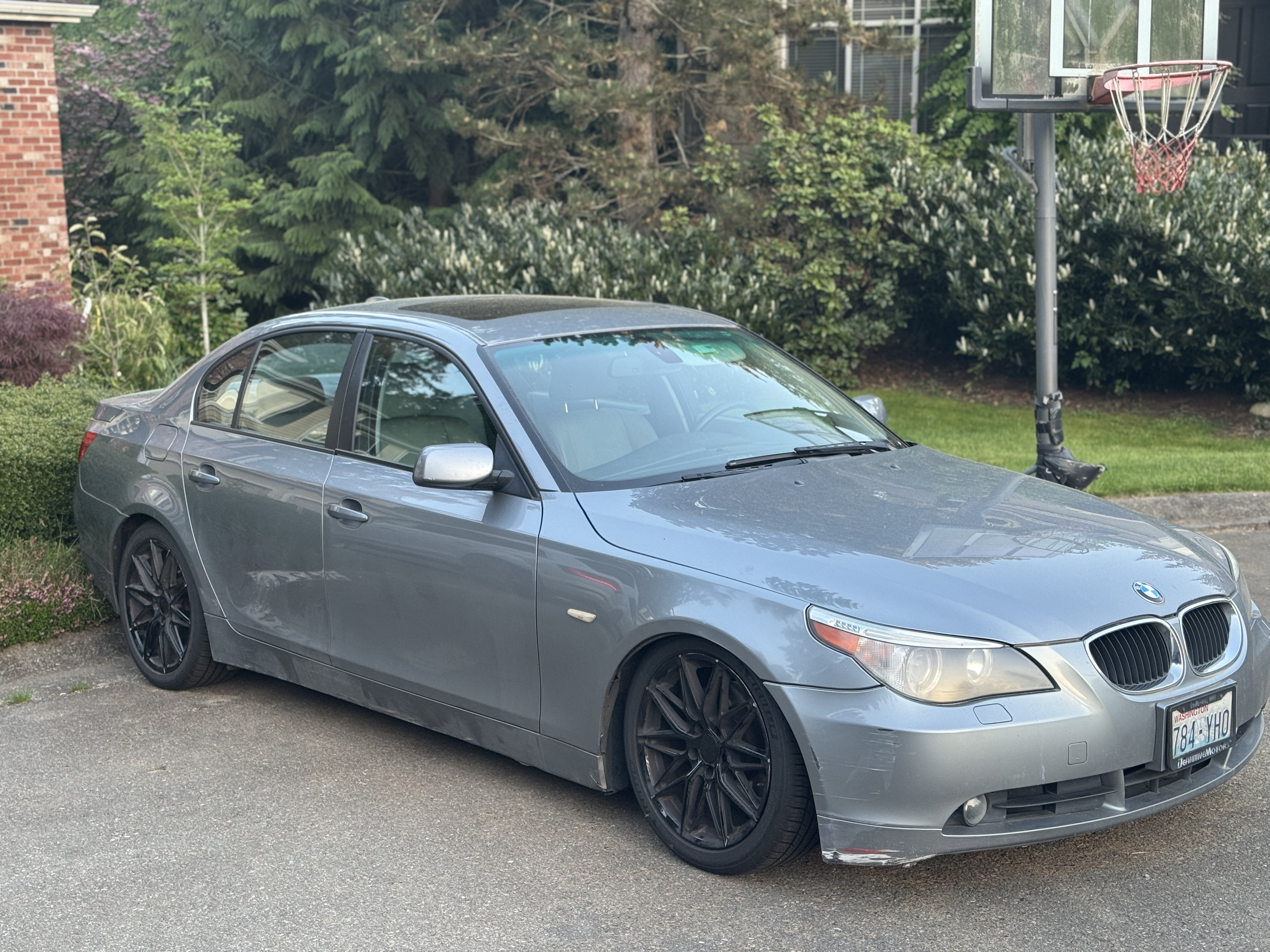 Before detailing - full car